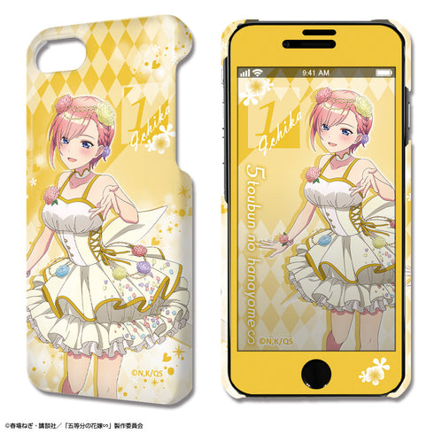 『五等分の花嫁∽』デザジャケット iPhone SE(第2世代)/8/7/6/6s ケース&保護シート デザイン01(中野一花/花の妖精ver.)【描き下ろし】【202407再販】